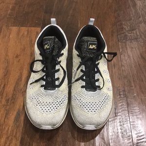 APL sneakers- silver/gold/Black